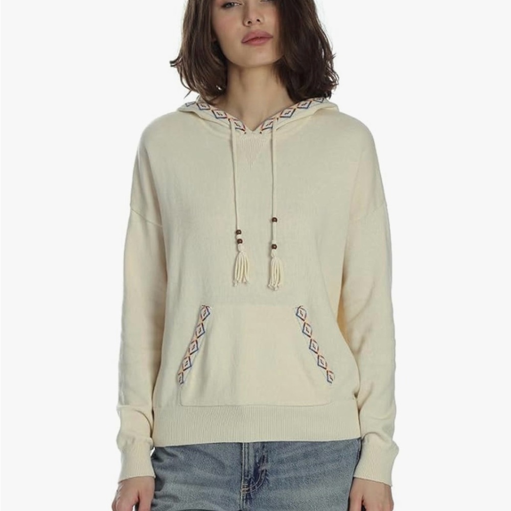 Minnie Rose Cream Hooded Women's hoodie new without without no tags size smalll